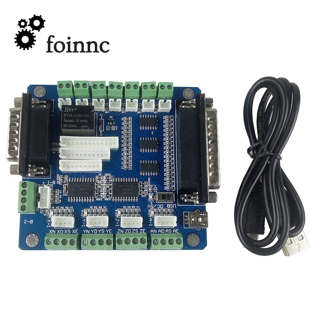 5 Axis Cnc Breakout Board Interface Mach3 - Mach3 5 Trục CNC Đột Phá