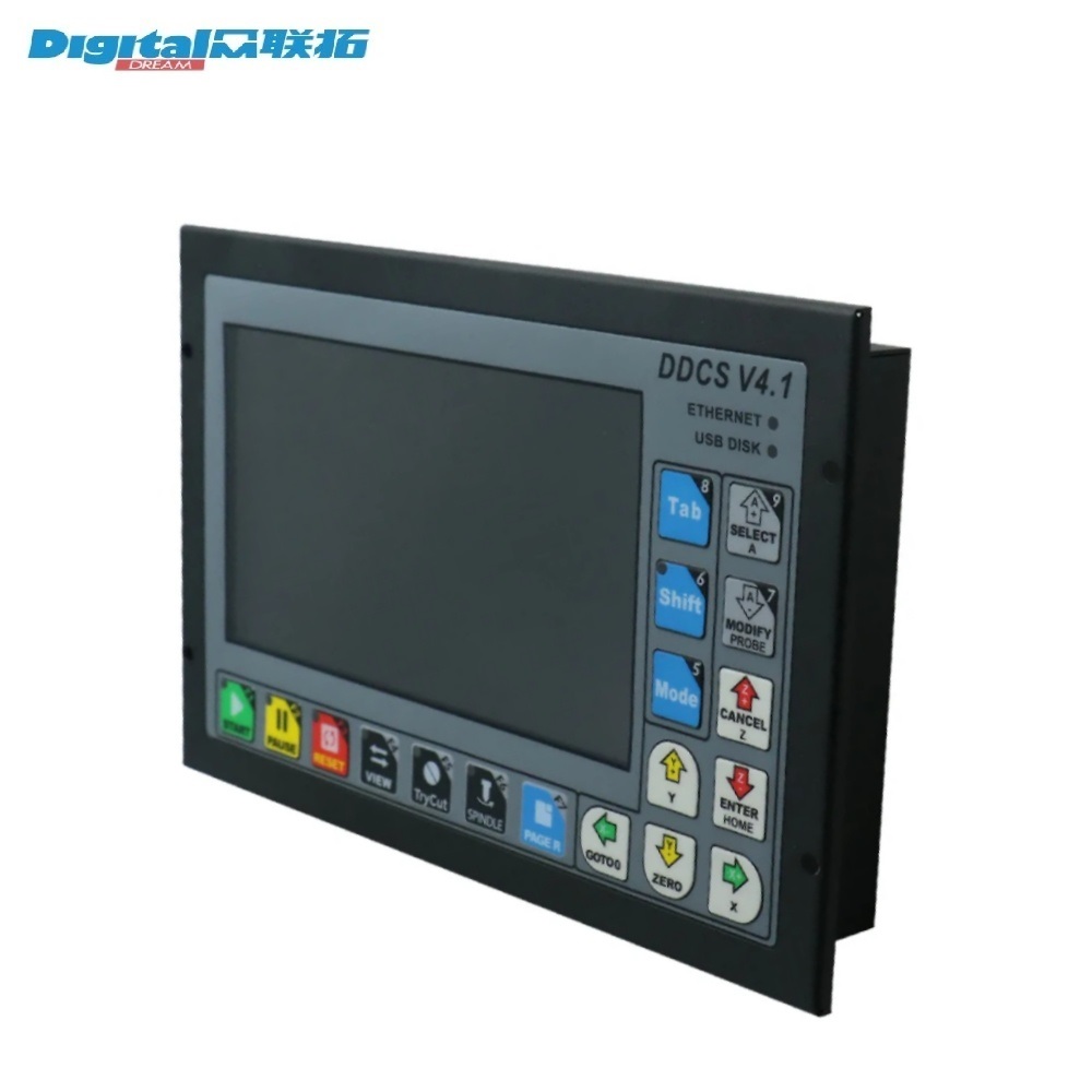Digital Dream DDCS V4.1 3/4 Ax - đánh giá và giá Ddcs V4.1 4 Axis Cnc Offline Controller
