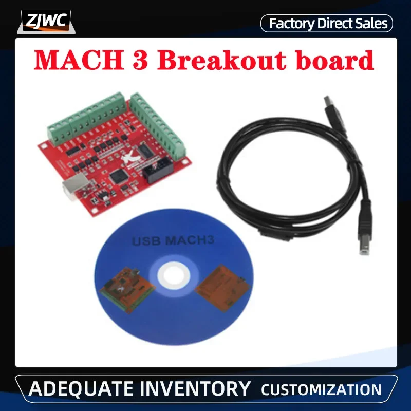 3pcs/Set 1pc 4 Axis MACH3 CNC  - đánh giá và giá Mach3 Usb Cnc Controller 4 Axis 100Khz
