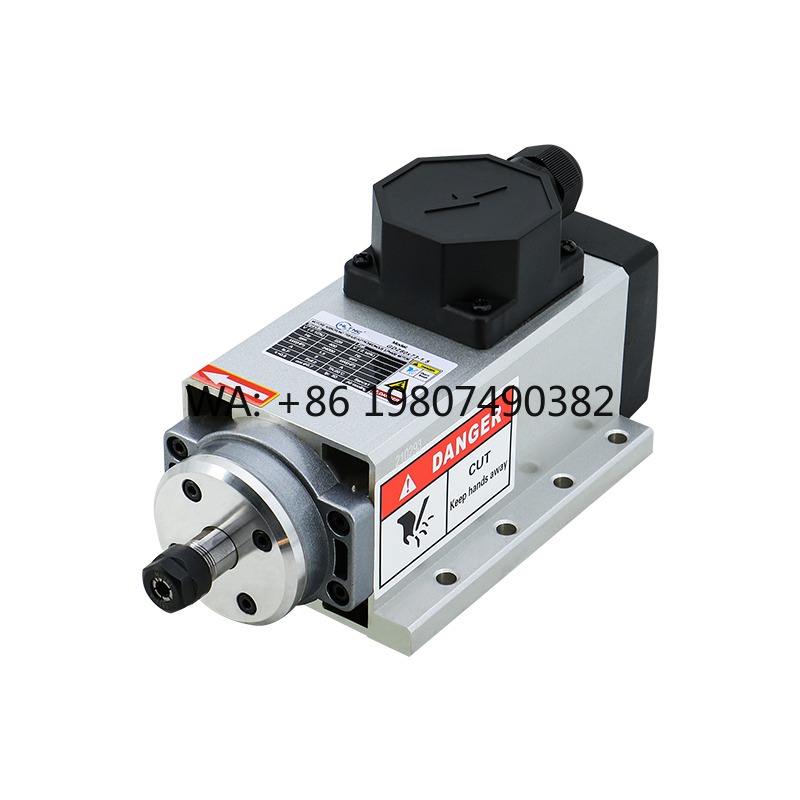 High Speed 1.5KW 2HP Air Cooli - đánh giá và giá Er20 Collet Chuck Spindle Motor 220V