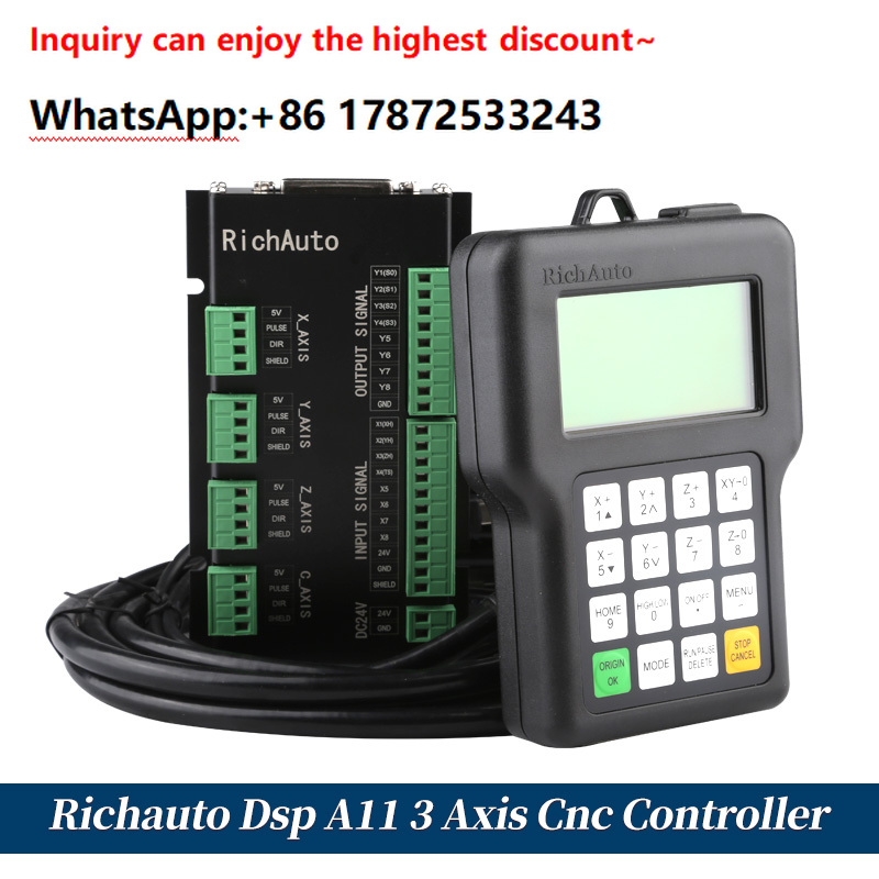 Dsp A11 Richauto 3-axis Cnc ro - đánh giá và giá Richauto A11 Dsp Controller 3 Axis