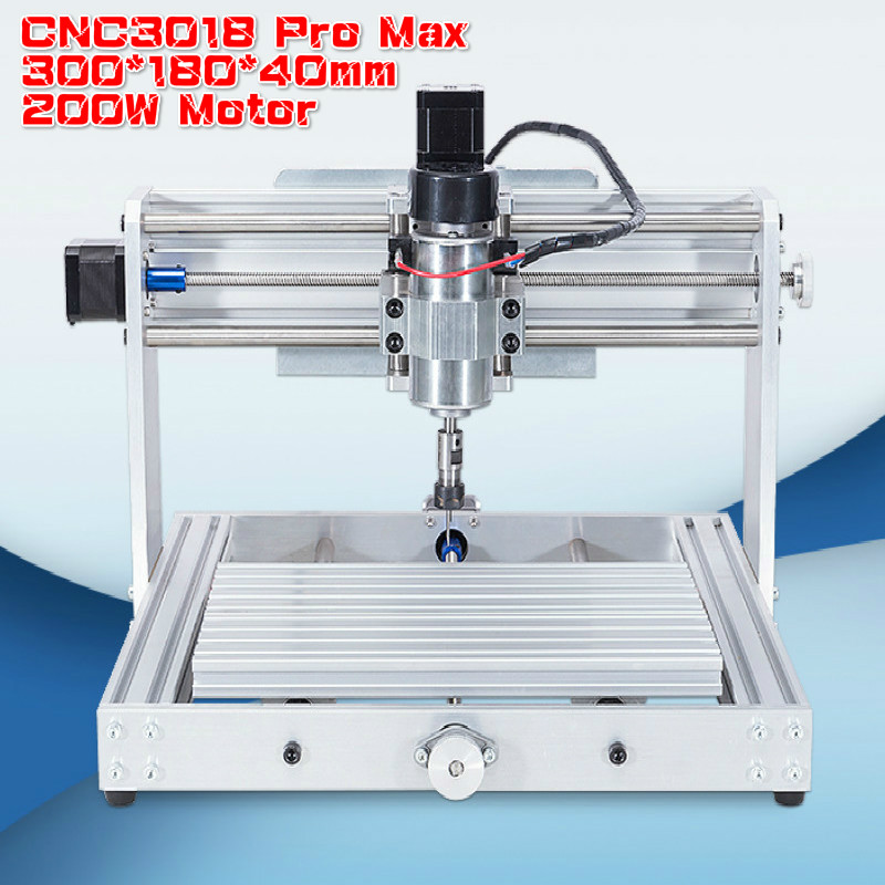 CNC3018 Pro MAX Khắc Với 300W  - đánh giá và giá Cnc 3018 Pro Max Metal