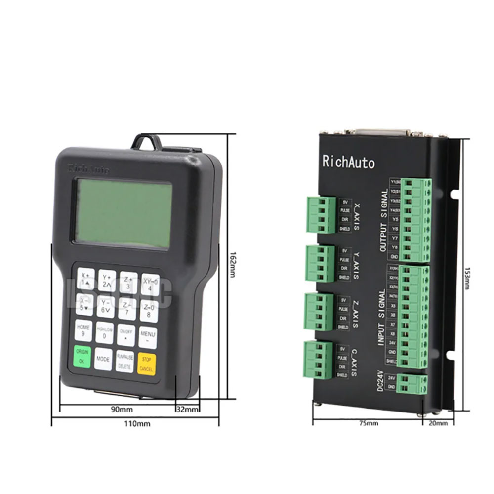 Richauto A11 3-axis Dsp Engrav - đánh giá và giá Richauto A11 Dsp Controller 3 Axis