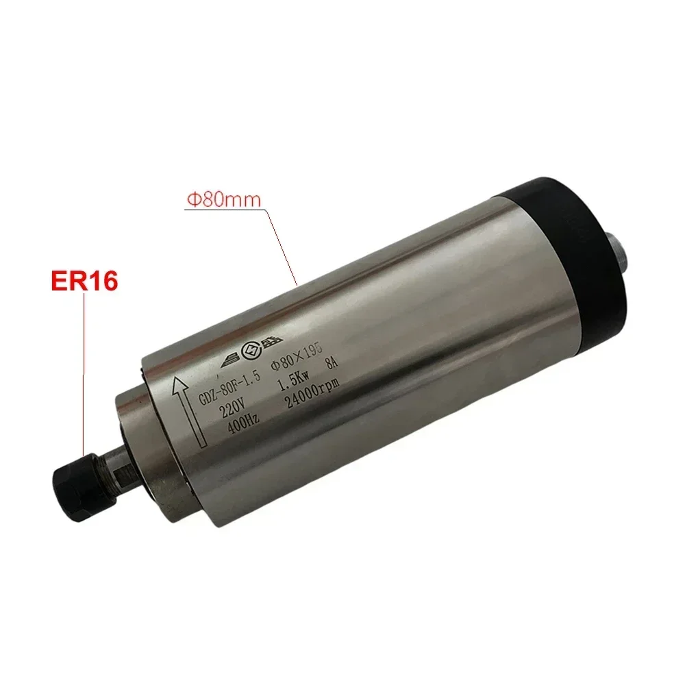 CNC Air Cooled 800W 1500W 2200 - đánh giá và giá Er20 Collet Chuck Spindle Motor 220V