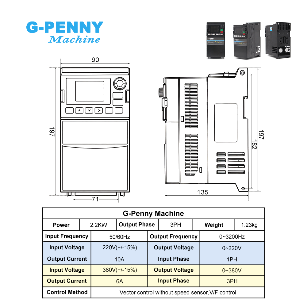 G-Xu 2.2kw ER20 Làm Mát Bằng N - đánh giá và giá 2.2Kw Water Cooled Spindle Kit Vfd