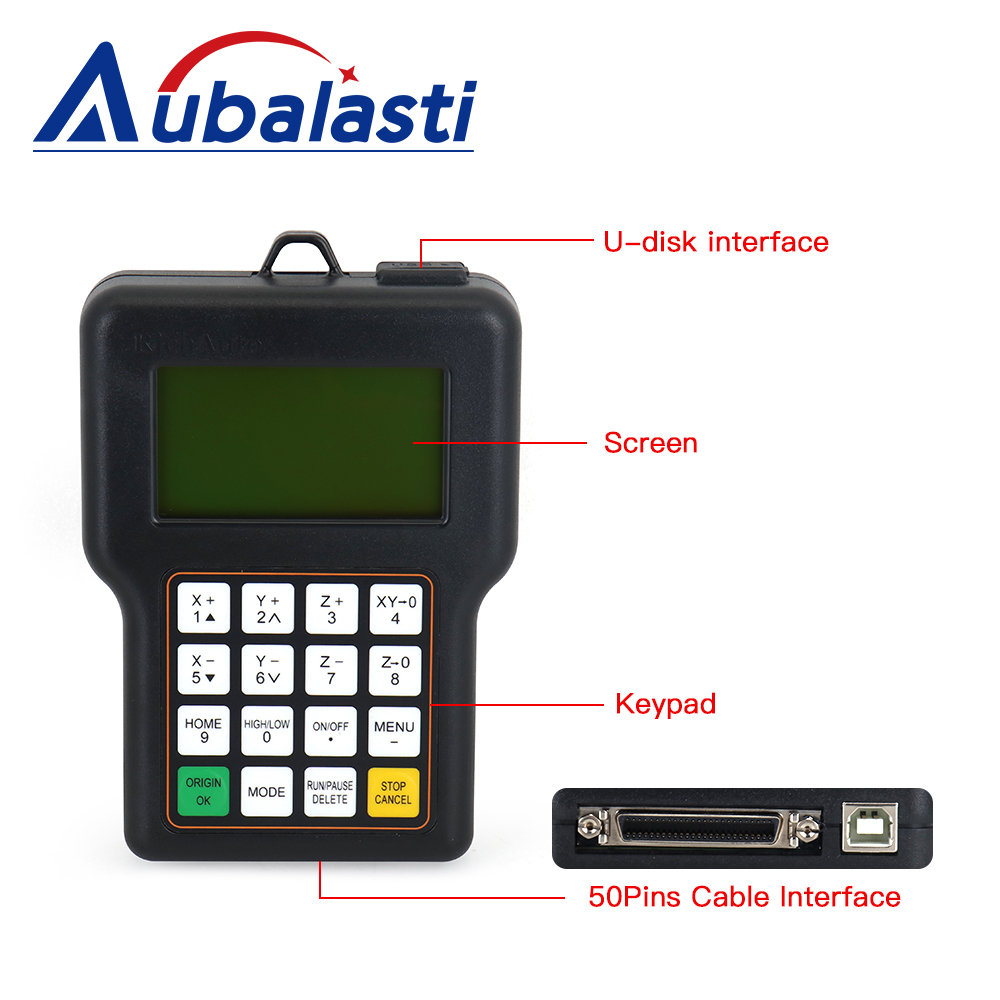 RichAuto CNC Controller DSP A1 - đánh giá và giá Richauto A11 Dsp Controller 3 Axis