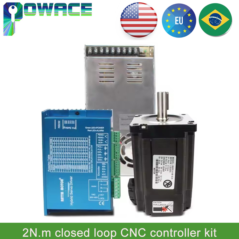 【EU】 2N.m Nema23 Closed Loop S - đánh giá và giá Nema 23 Closed Loop Stepper Motor Driver Kit