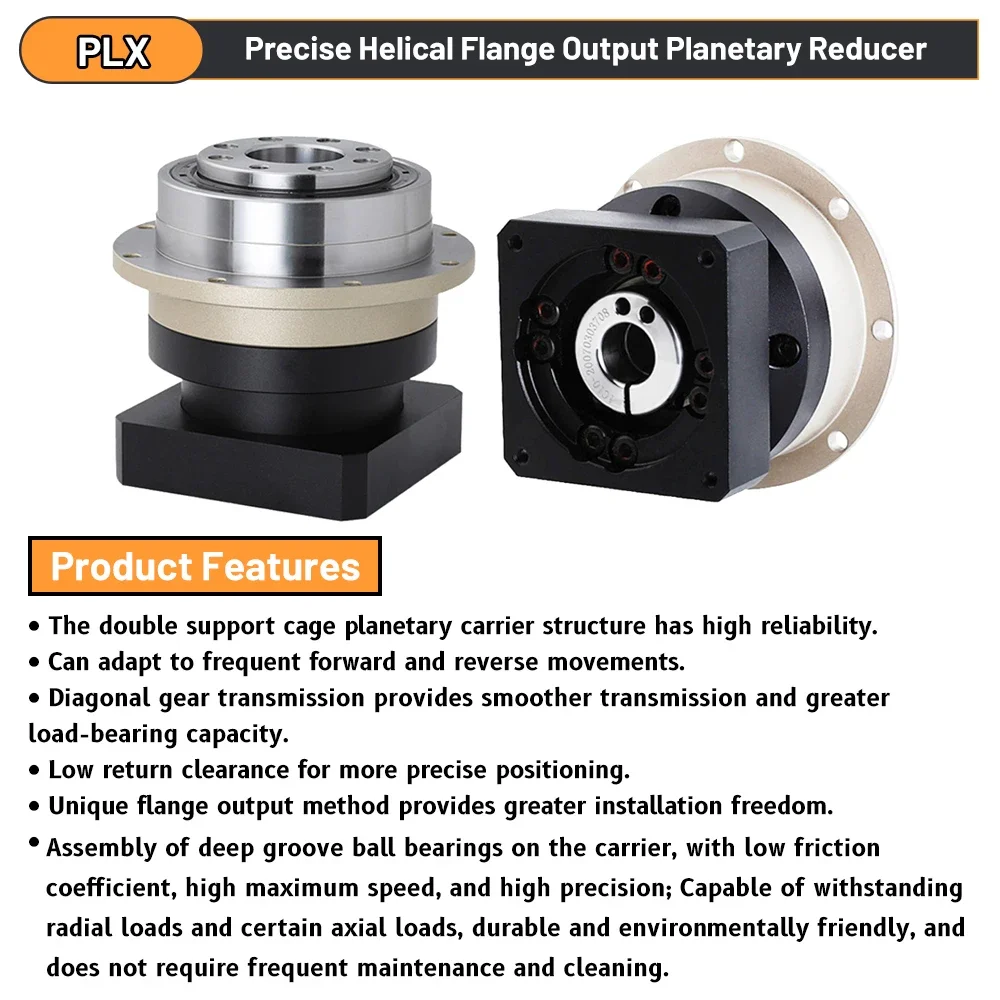 Circular Flange Helical Gear P - đánh giá và giá Planetary Gearbox Reducer Nema 23 34