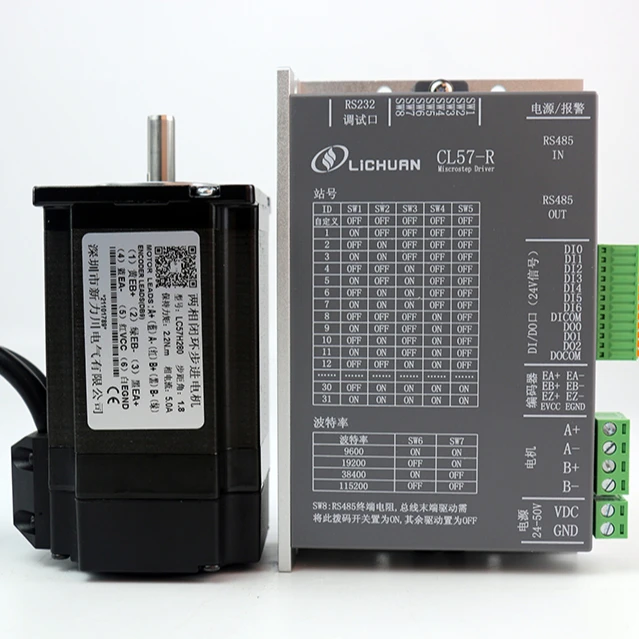 2026 LICHUAN RS485 Nema 23 Ste - đánh giá và giá Nema 23 Closed Loop Stepper Motor Driver Kit