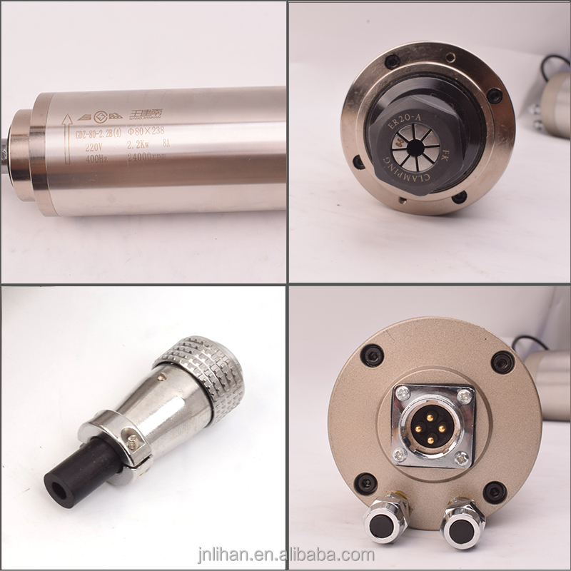 Motor Inverter VFD Kit Cnc Spi - đánh giá và giá 2.2Kw Water Cooled Spindle Kit Vfd