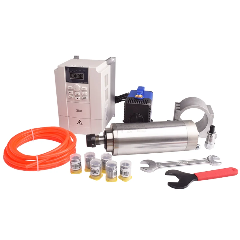 Cheap Price High Speed GDZ Spi - đánh giá và giá 2.2Kw Water Cooled Spindle Kit Vfd