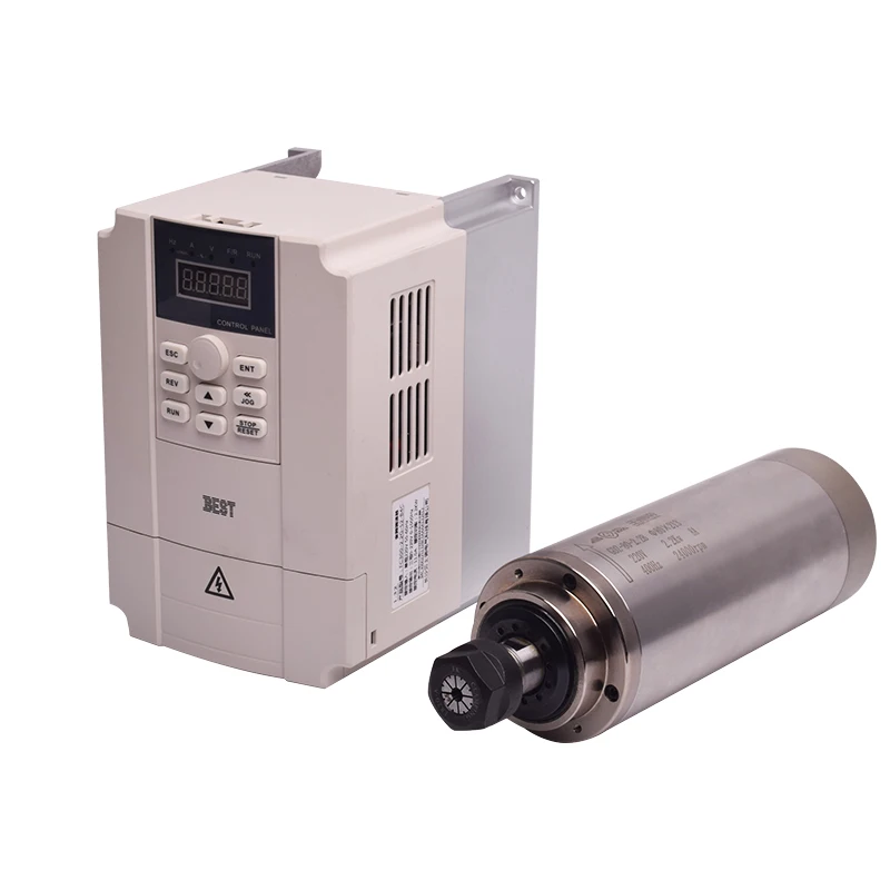 Cheap Price High Speed GDZ Spi - đánh giá và giá 2.2Kw Water Cooled Spindle Kit Vfd