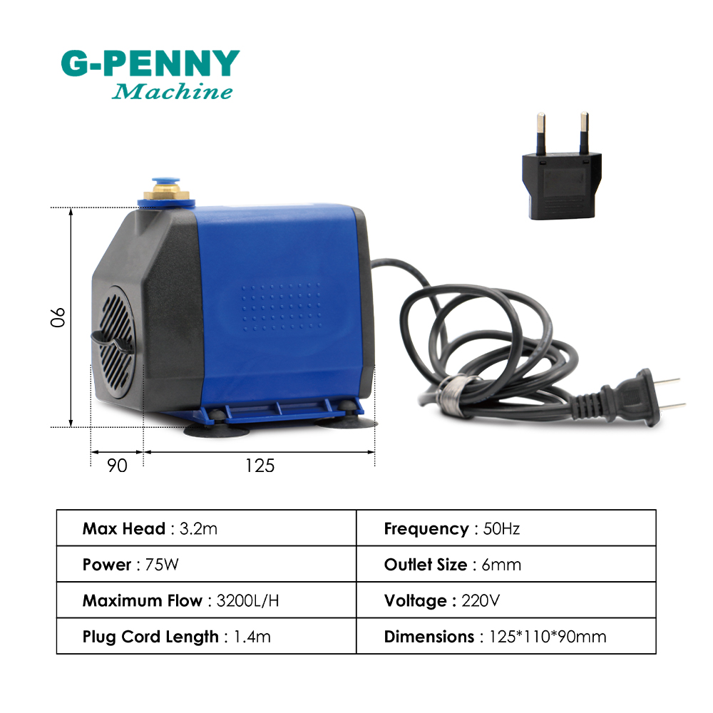 G-PENNY 2.2kw ER20 Water Coole - đánh giá và giá 2.2Kw Water Cooled Spindle Kit Vfd