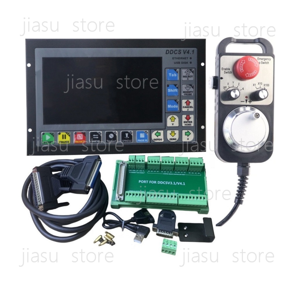 CNC Motion Controller Kit 3/4  - đánh giá và giá Ddcs V4.1 4 Axis Cnc Offline Controller