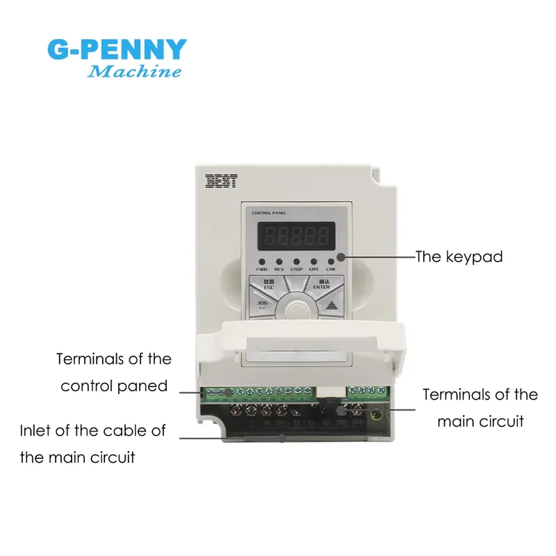 G-penny 2.2KW ER20 D80 Wood Wo - đánh giá và giá 2.2Kw Water Cooled Spindle Kit Vfd