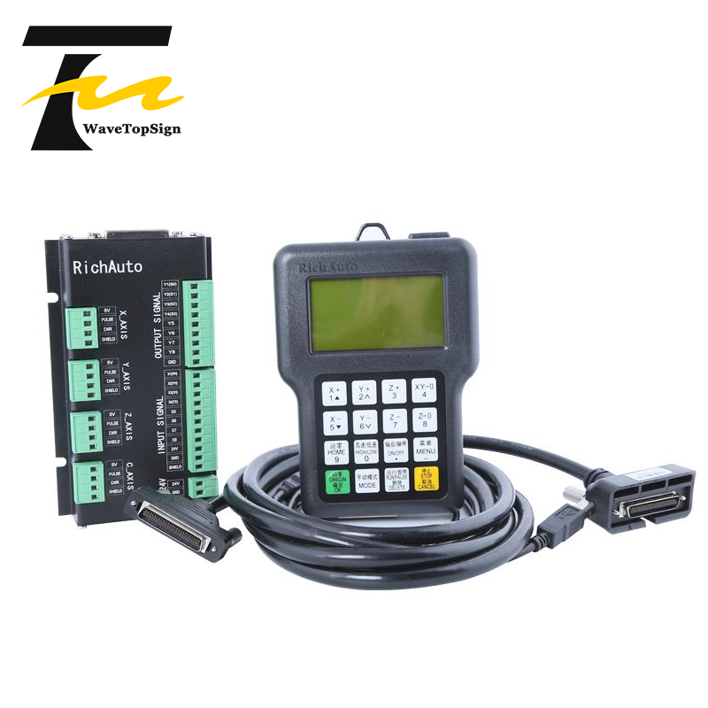 Richauto DSP A11 CNC Controlle - đánh giá và giá Richauto A11 Dsp Controller 3 Axis