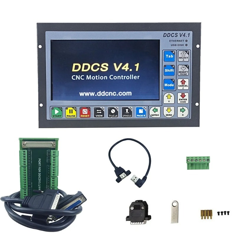 DDCS V4.1 Standalone Motion Co - đánh giá và giá Ddcs V4.1 4 Axis Cnc Offline Controller