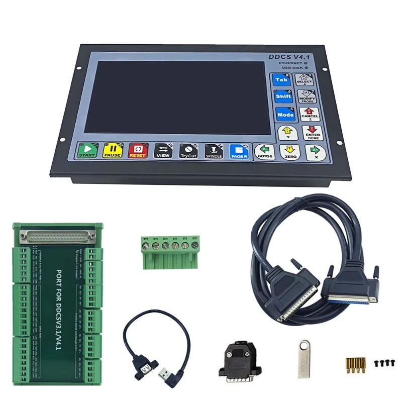 DDCS V4.1 Standalone Motion Co - đánh giá và giá Ddcs V4.1 4 Axis Cnc Offline Controller