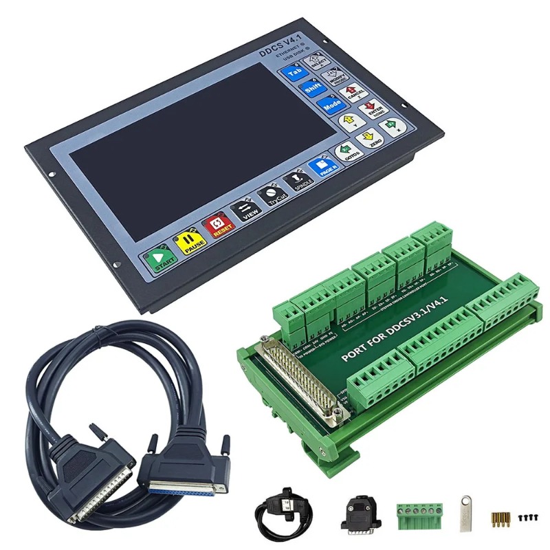 DDCS V4.1 Standalone Motion Co - đánh giá và giá Ddcs V4.1 4 Axis Cnc Offline Controller
