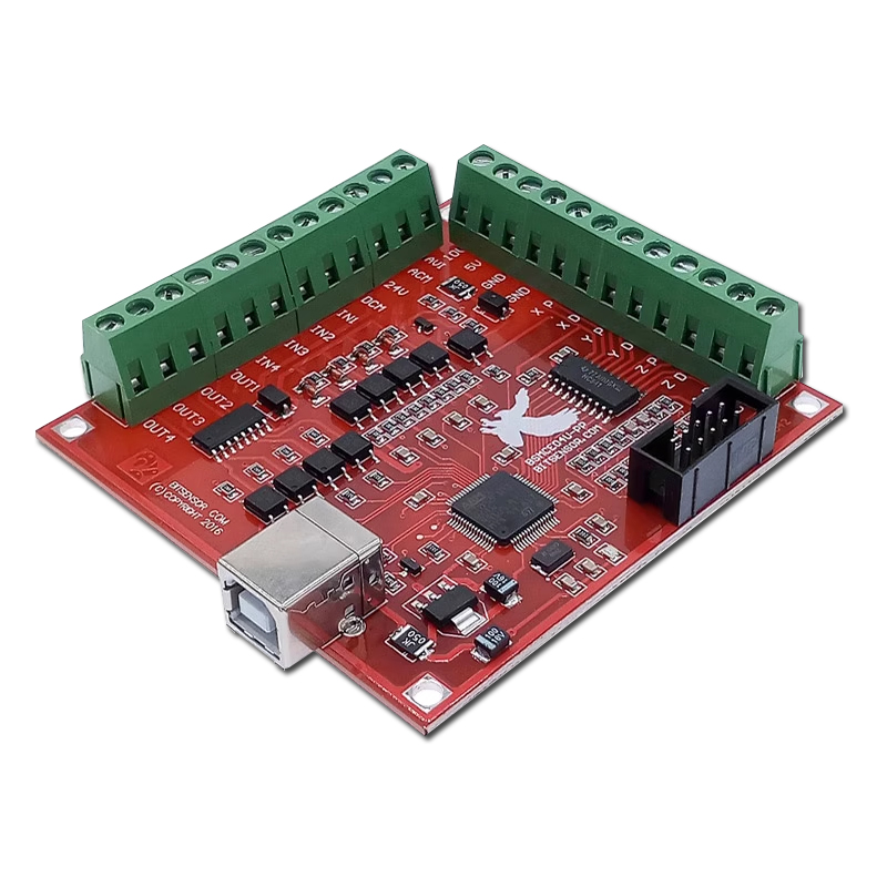 1Set 1PCS MACH3 Breakout Board - đánh giá và giá Mach3 Usb Cnc Controller 4 Axis 100Khz