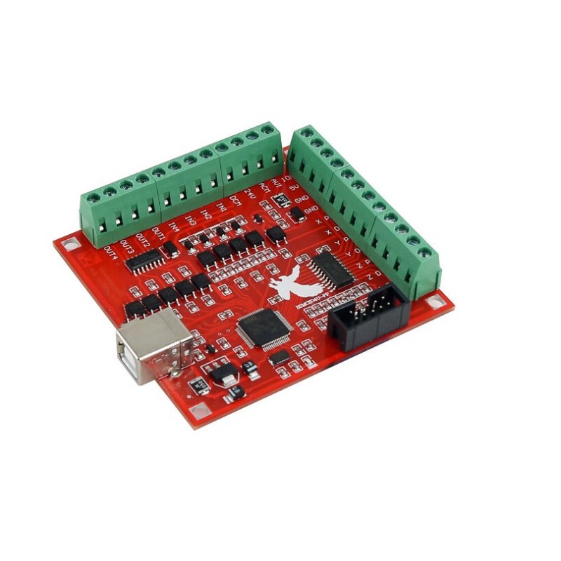 1Set 1PCS MACH3 Breakout Board - đánh giá và giá Mach3 Usb Cnc Controller 4 Axis 100Khz