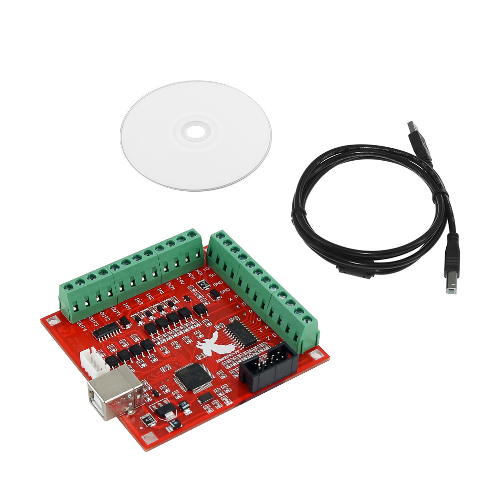 Breakout Board CNC USB MACH3 4 - đánh giá và giá Mach3 Usb Cnc Controller 4 Axis 100Khz