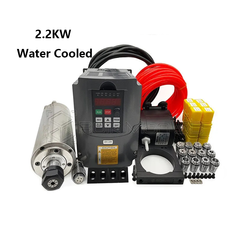 High Quality 2.2KW 220V/110V W - đánh giá và giá Er20 Collet Chuck Spindle Motor 220V