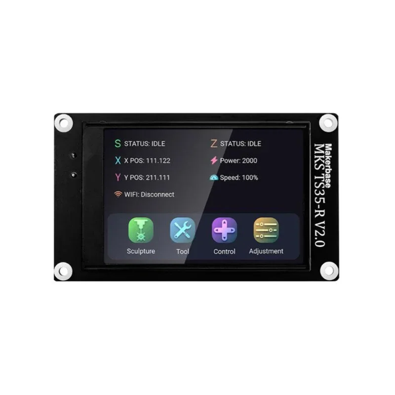 MKS DLC32 V2 GRBL Offline Wifi - đánh giá và giá Grbl 32 Bit Control Board Offline Display