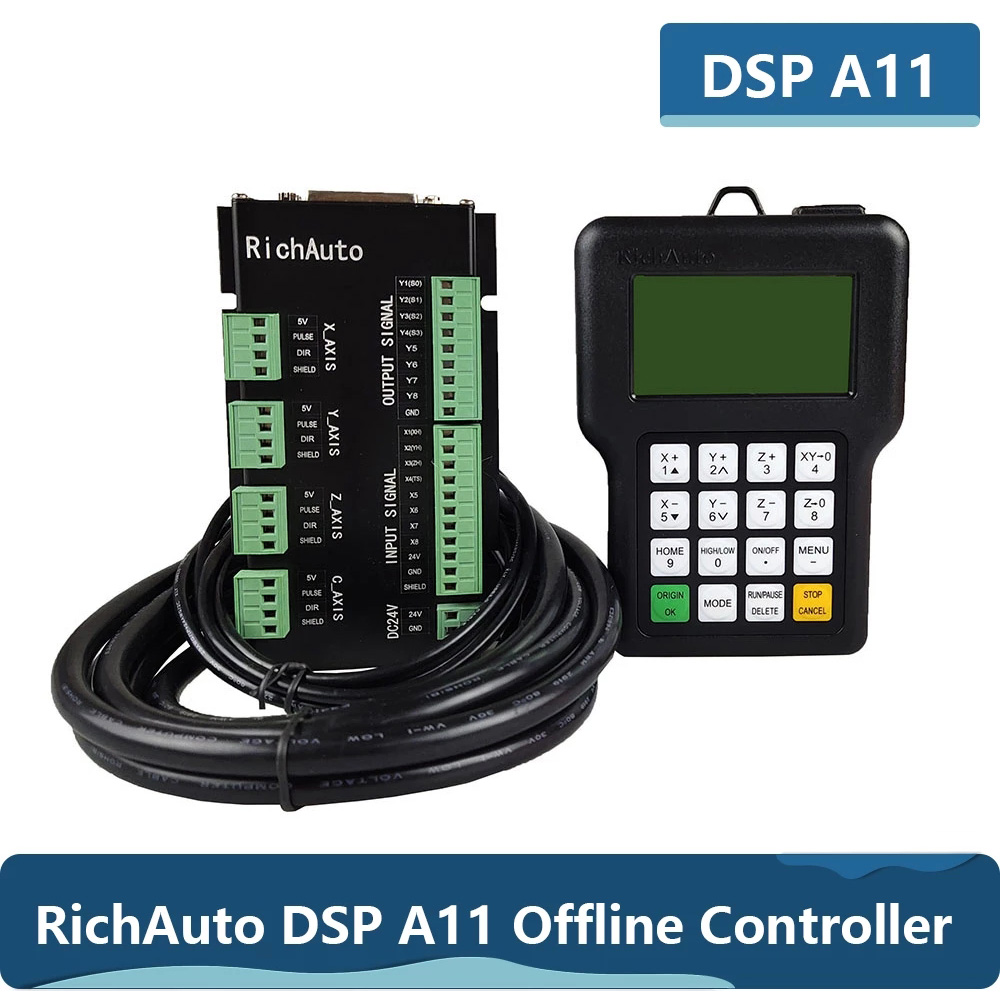 RichAuto DSP A11 CNC Điều Khiể - đánh giá và giá Richauto A11 Dsp Controller 3 Axis