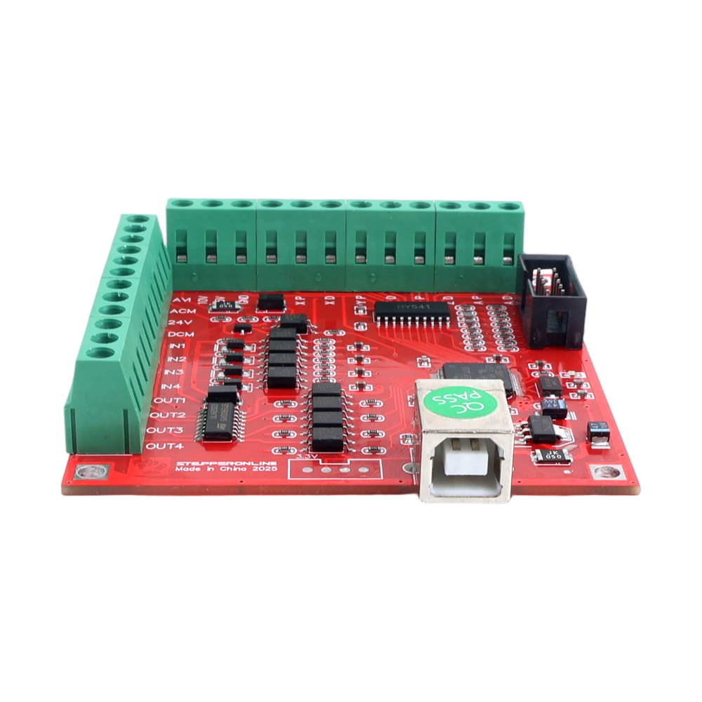 4-Axis USB CNC Breakout Board  - đánh giá và giá Mach3 Usb Cnc Controller 4 Axis 100Khz