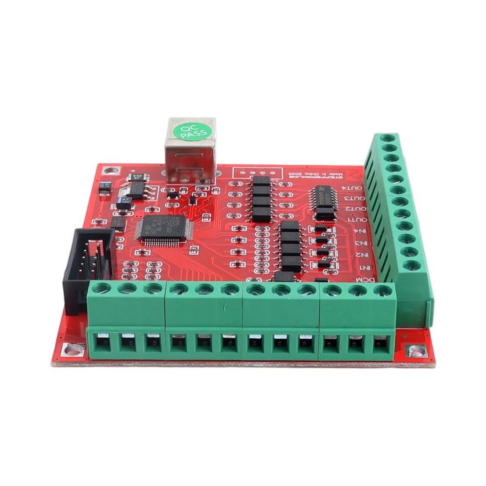 4-Axis USB CNC Breakout Board  - đánh giá và giá Mach3 Usb Cnc Controller 4 Axis 100Khz