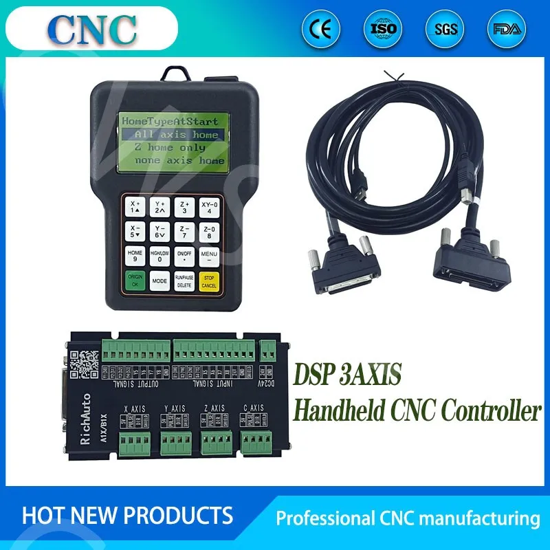 RichAuto DSP A11E 3-axis contr - đánh giá và giá Richauto A11 Dsp Controller 3 Axis