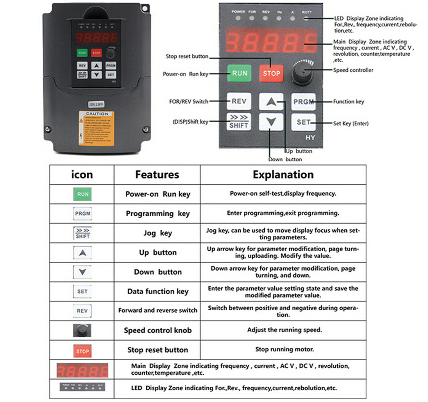 2.2KW 110V or 220V 8A GDZ-80-2 - đánh giá và giá 2.2Kw Water Cooled Spindle Kit Vfd
