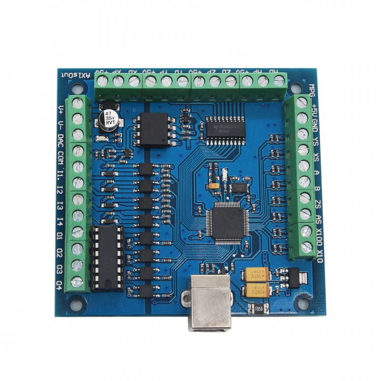 MACH3 4-Axis USB CNC Controlle - đánh giá và giá Mach3 Usb Cnc Controller 4 Axis 100Khz