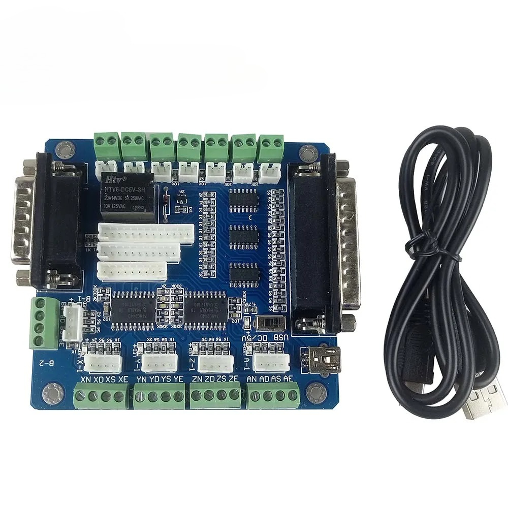 Mach3 5 Axis CNC Breakout Cont - đánh giá và giá 5 Axis Cnc Breakout Board Interface Mach3