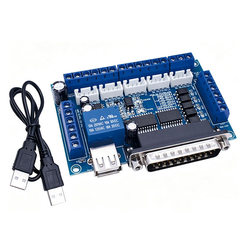 MACH3 CNC Breakout Board 5 Axi - đánh giá và giá 5 Axis Cnc Breakout Board Interface Mach3