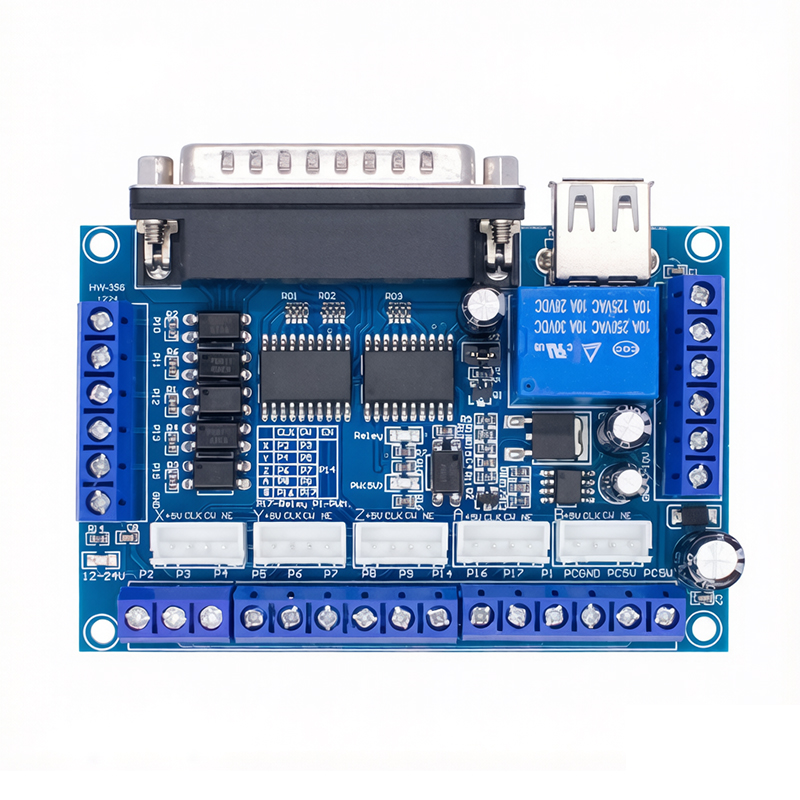 MACH3 CNC Breakout Board 5 Axi - đánh giá và giá 5 Axis Cnc Breakout Board Interface Mach3