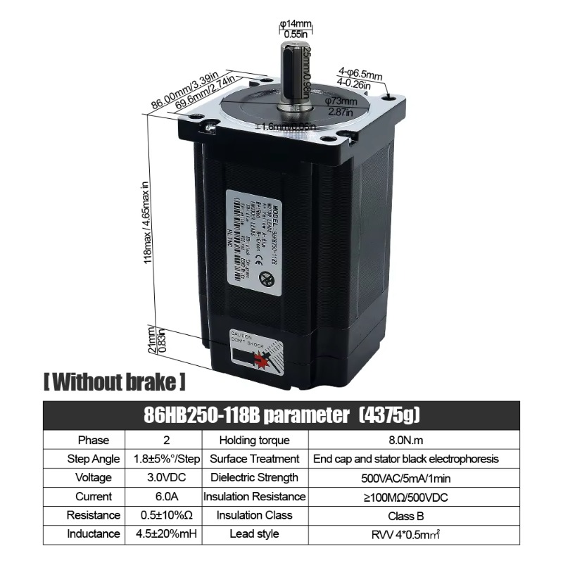 4 Axis Nema 34 Closed Loop Ste - đánh giá và giá Hybrid Servo Driver Nema 34 8.5Nm